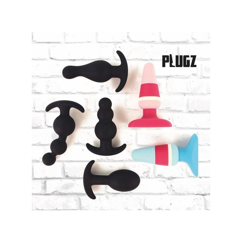 FeelzToys - Plugz Butt Plug Black Nr. 4